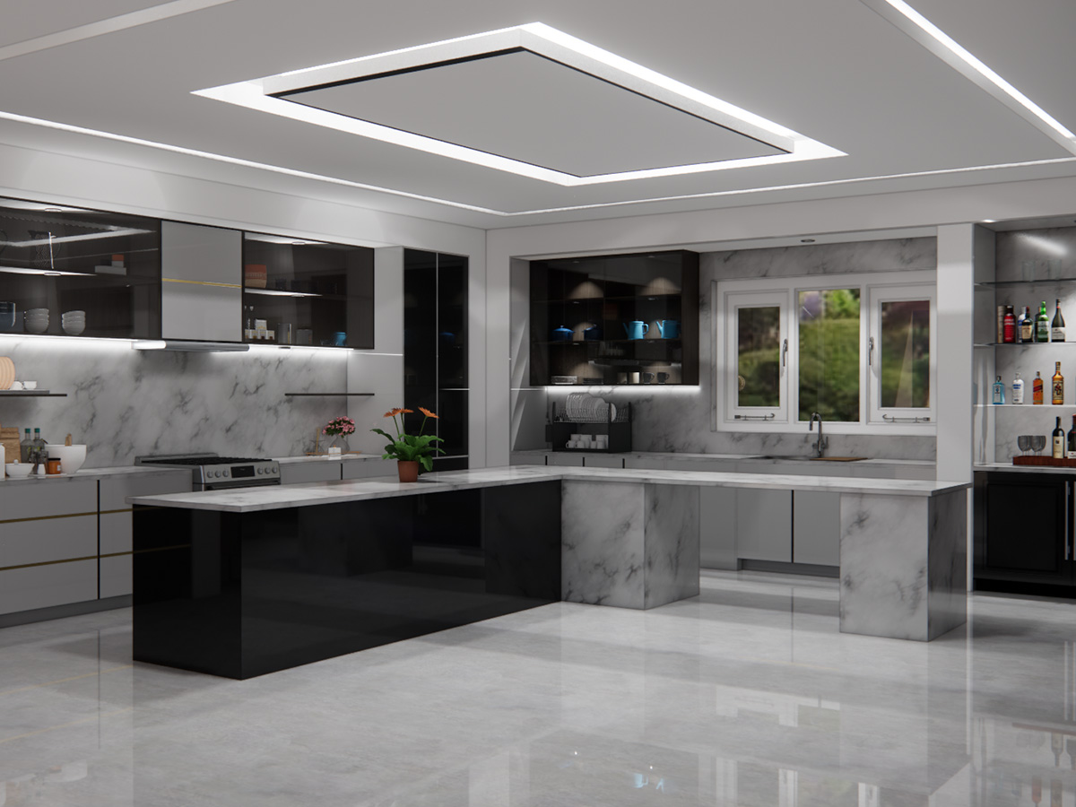 Revitalizing Kitchen Space - Artlyone