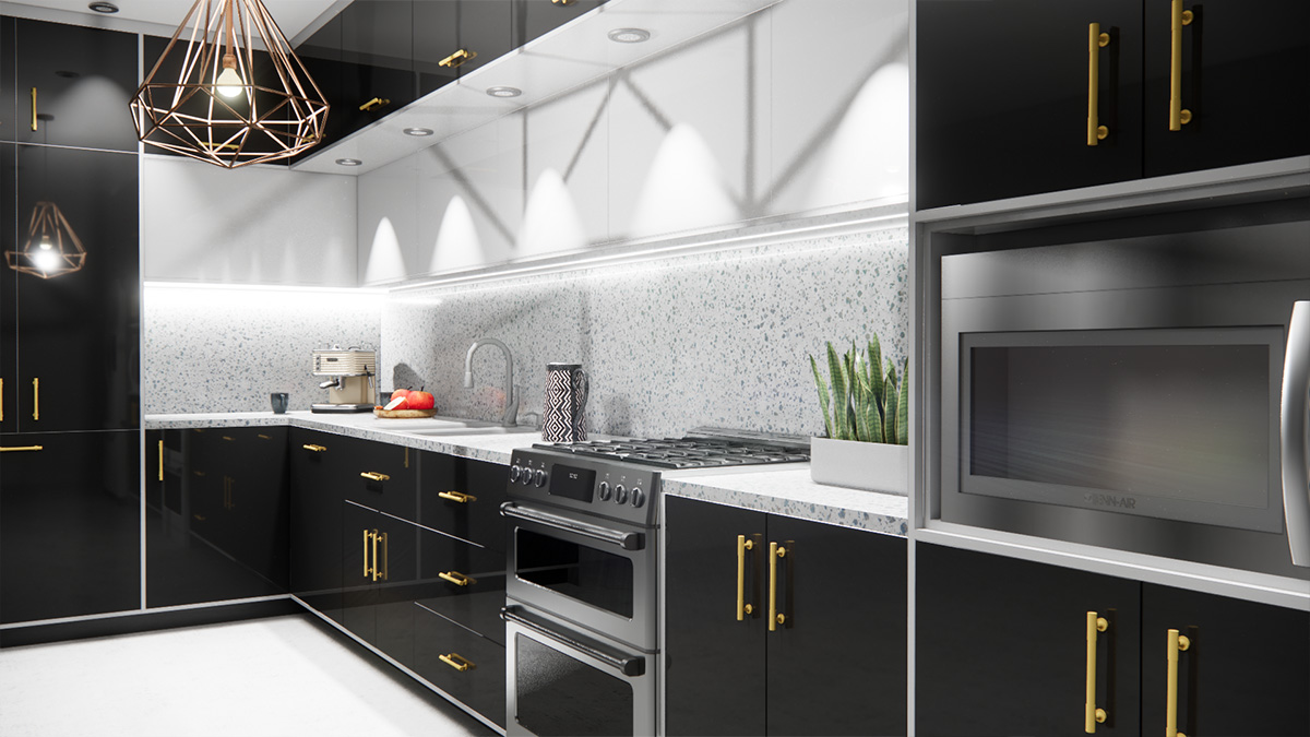 Revitalizing Kitchen Space - Artlyone