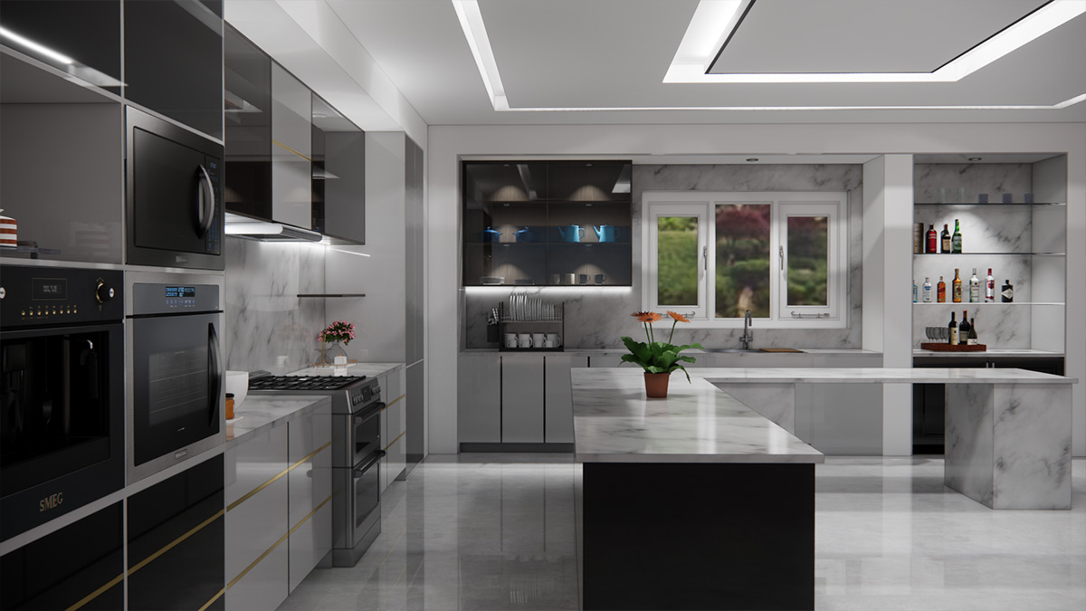 Revitalizing Kitchen Space - Artlyone