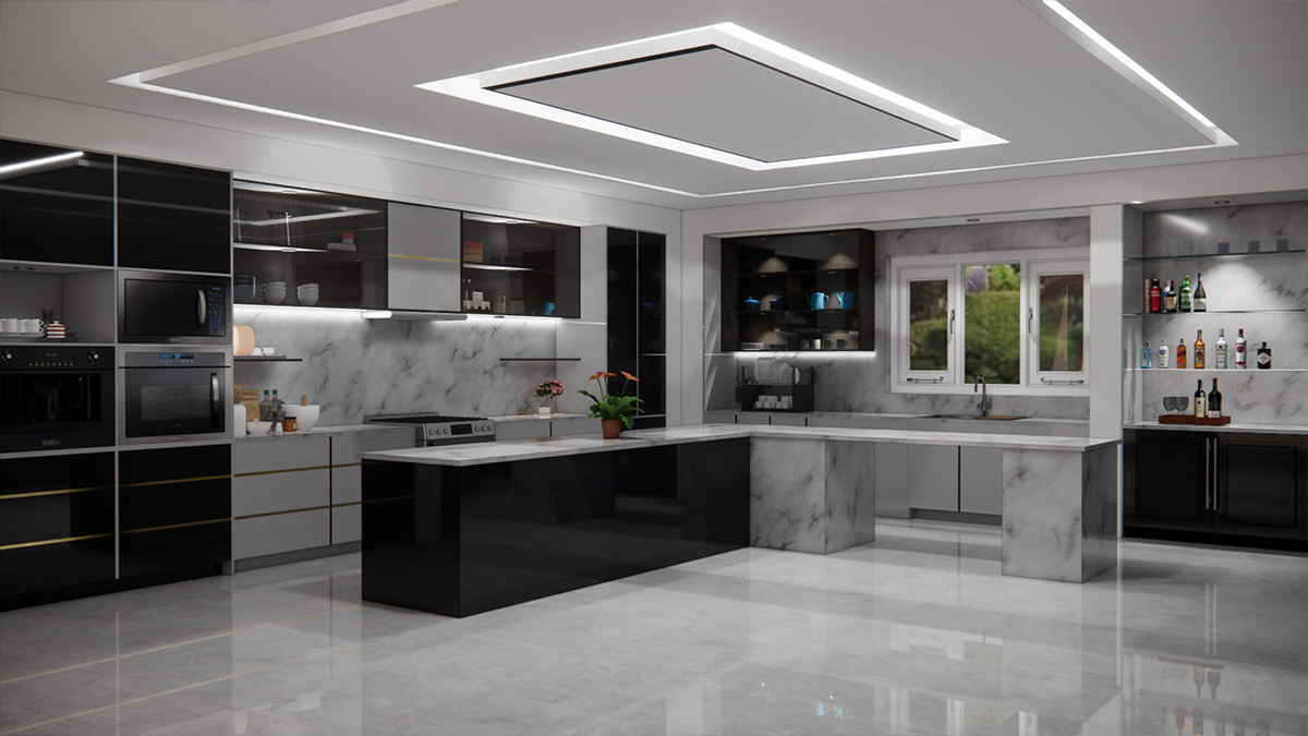 Revitalizing Kitchen Space - Artlyone