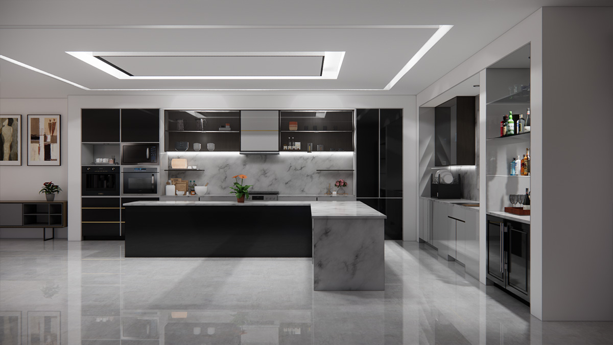 Revitalizing Kitchen Space - Artlyone