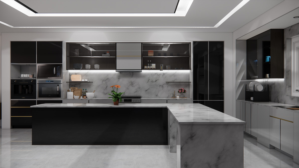 Revitalizing Kitchen Space - Artlyone